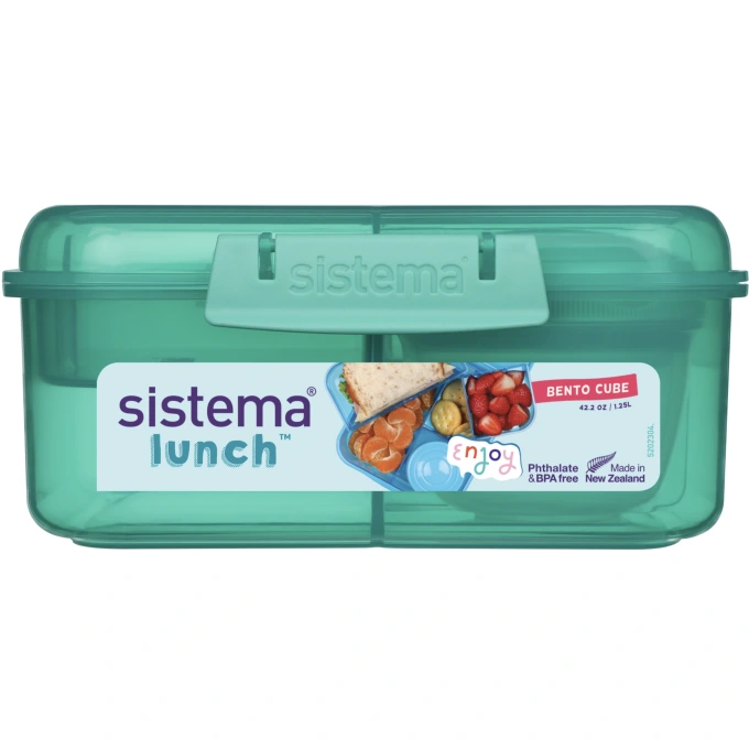 1.25L Bento Cube To Go cały zielony